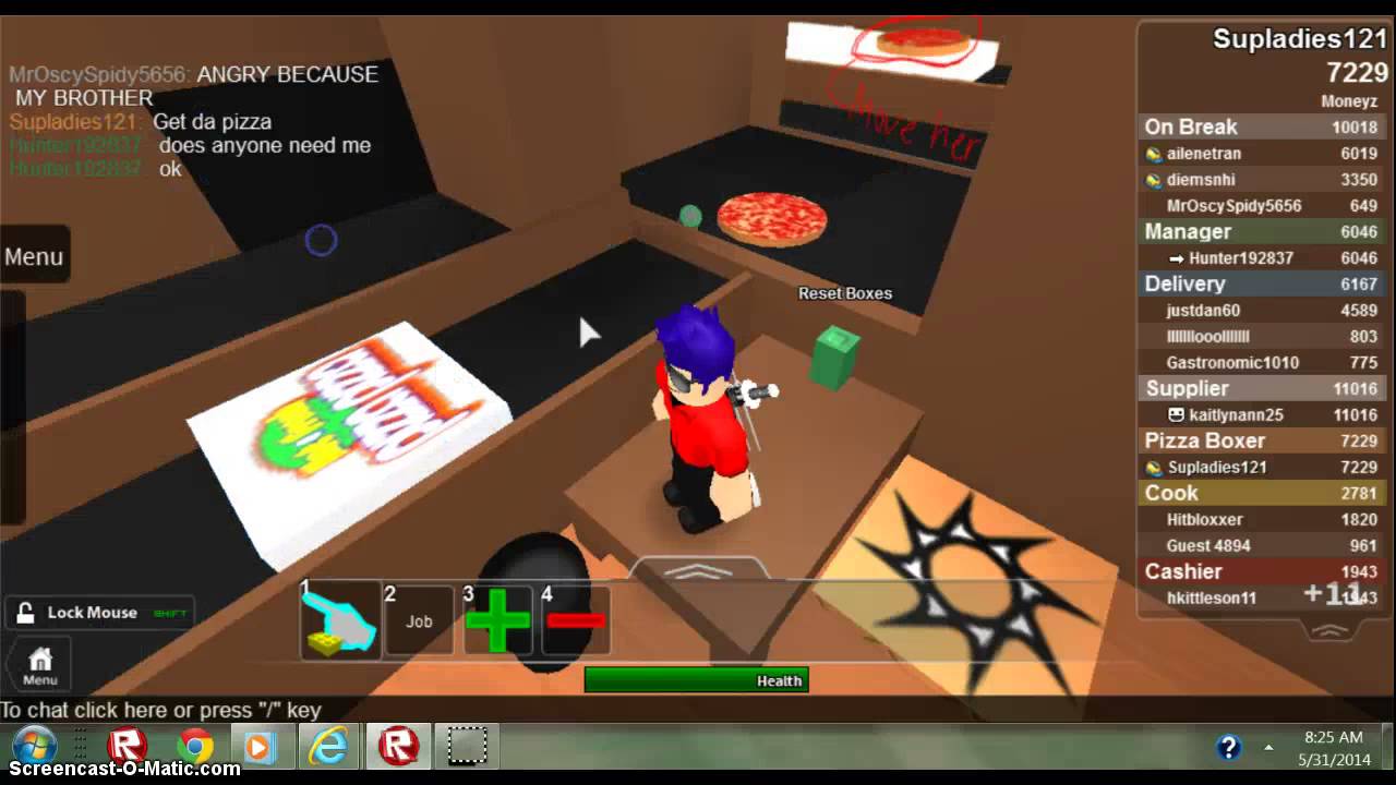 Pizza place! :D - YouTube