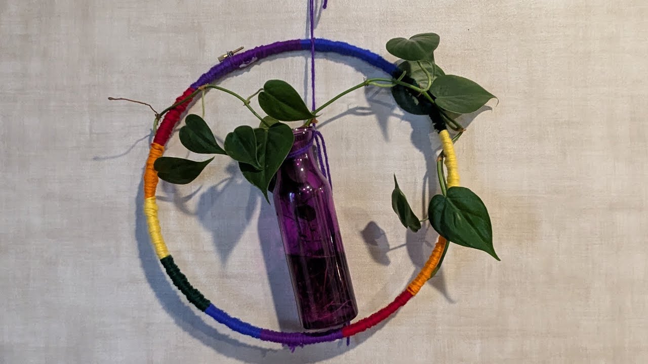 Thrifty Finds: Bohippian Style Plant Hangers (Recycle & Create!)