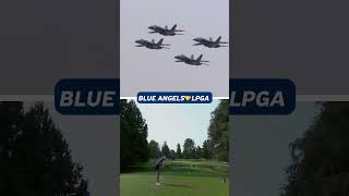 Blue Angels Fly Over the LPGA! ✈️⛳️ | The Standard Portland Classic