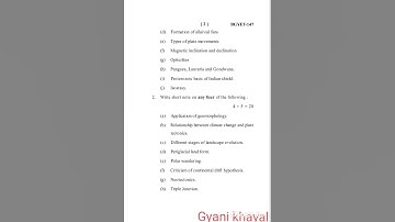 BGYET-147   JUNE-2024 QUESTION PAPER IGNOU