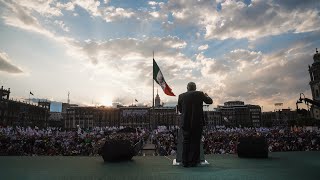 85 Años de la Expropiación Petrolera, desde el Zócalo de la Ciudad de México