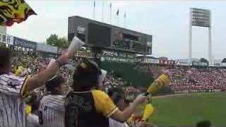 【阪神タイガース／応援】＠広島市民球場％試合前：1-9→六甲おろし→チャンスわっしょい（070804）
