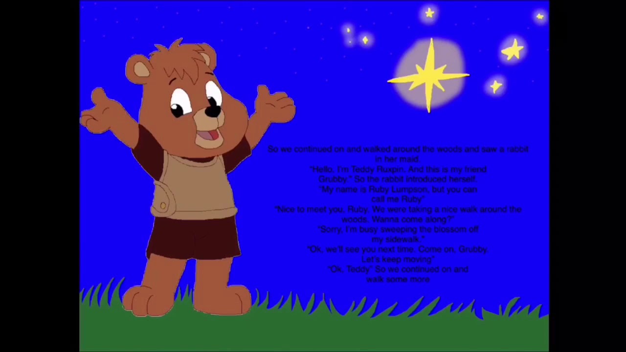 Teddy Ruxpin “First Star I See Tonight” (Book A)