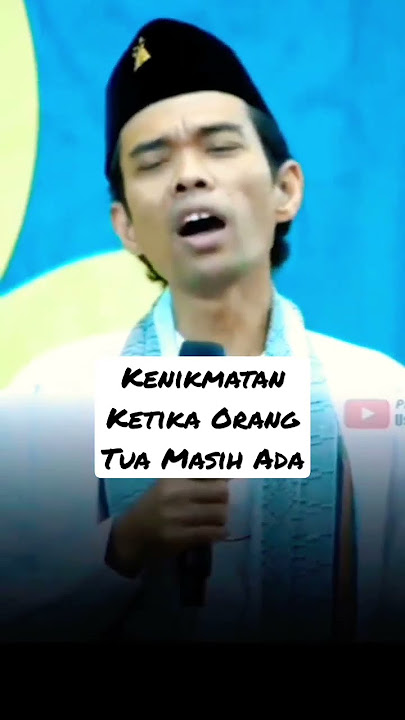 Kenikmatan Ketika Orang Tua Masih Ada - Ustadz Abdul Somad LC.MA. #ustadzabdulsomad #uas #orangtua