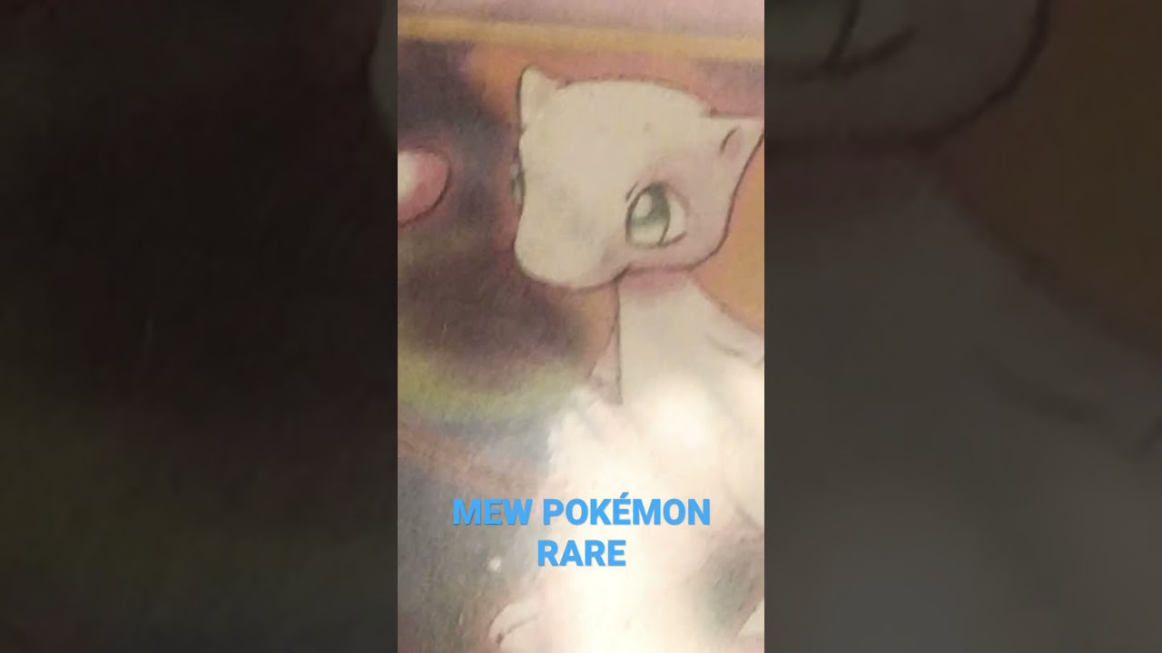 RARE POKÉMON MEW PROMO