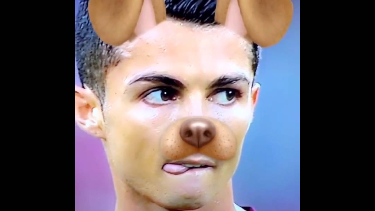 Meme L Cristiano Ronaldo Con Filtro De Snapchat Youtube