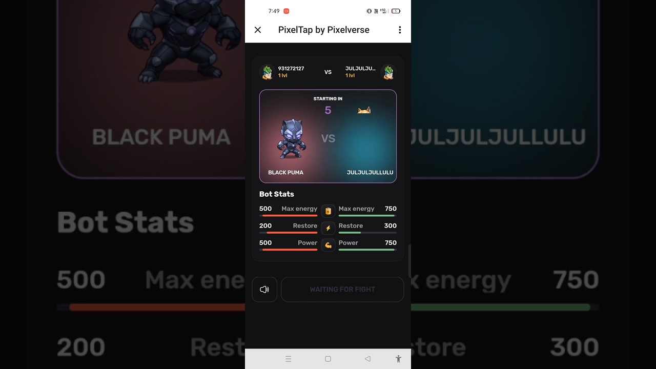 Pixel tap battle fight | play to earn crypto 🤑🤑 | pixel tap |