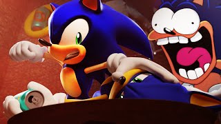 Balena, Mugi & Sasso Sonic Get Into A Bar Fight  Sonic Animation | Sasso Studios