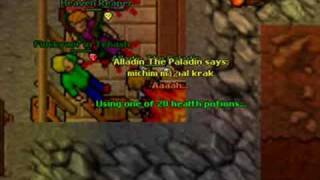 Tibia - How to rape a noob part 1 (Noobfraggers)