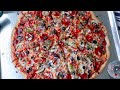 La famosa pizza suprema hecha en casa