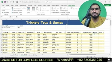 Exp22_Excel_Ch04_HOE - Toy Store | Excel Chapter 4 Hands-On Exercise - Toy Store |  #toystore