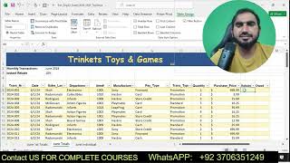 Exp22_Excel_Ch04_HOE - Toy Store | Excel Chapter 4 Hands-On Exercise - Toy Store |  #toystore