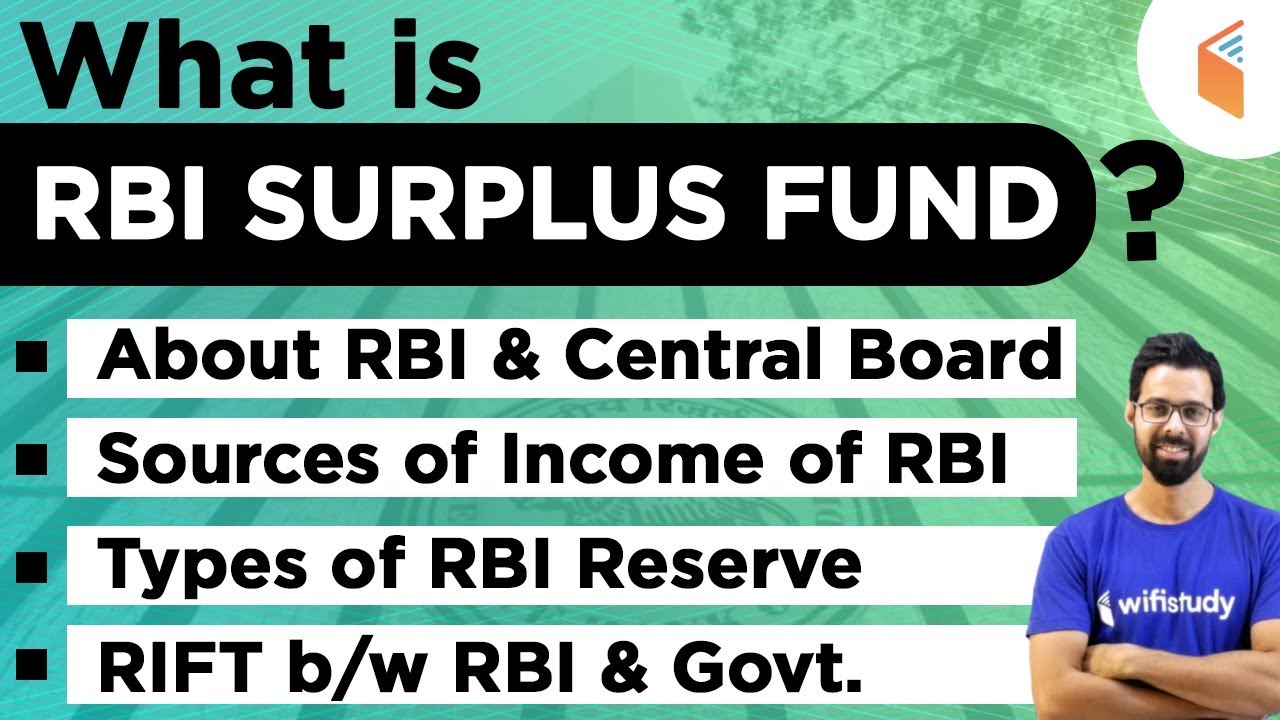 What is RBI Surplus Fund and Why it is given to Government | Complete Analysis by Bhunesh Sir