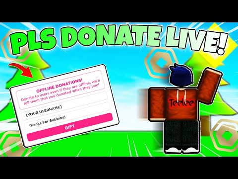 how to go in live donations in pls donate｜TikTok Search