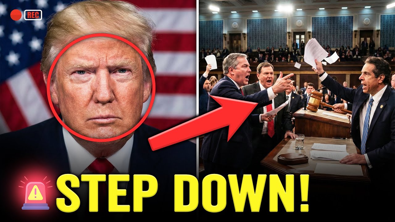 Capitol ERUPTS as Congress DEMANDS Trump STEP DOWN