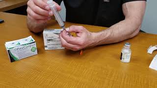 How to Mix and Draw Up HCG for Injection