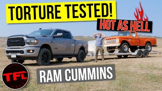 The Best Time to TORTURE TEST a Ram 2500 Cummins? When It's Nearly 100 Degrees  Here's How It Does!