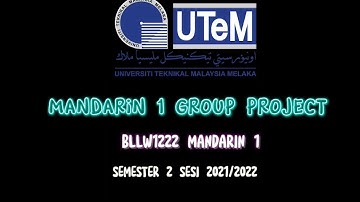 MANDARIN 1 VIDEO PROJECT (GROUP 9)