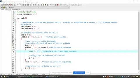 12 - Estructura de Repetición while: while anidado