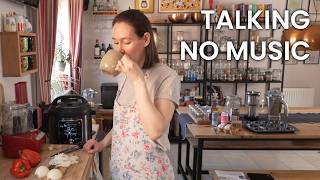 2.5 hours of real kitchen sounds & cooking company (unhurried & chatty) screenshot 1