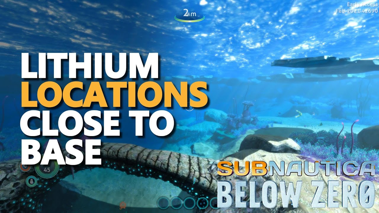 Lithium Subnautica Below Zero Location YouTube Lithium subnautica below zero location youtube