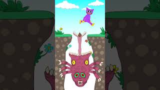 Huggy Wuggy slipped the Monster a Fake! | Funny Animation 🤣🤣🤣 #shorts #animation #story