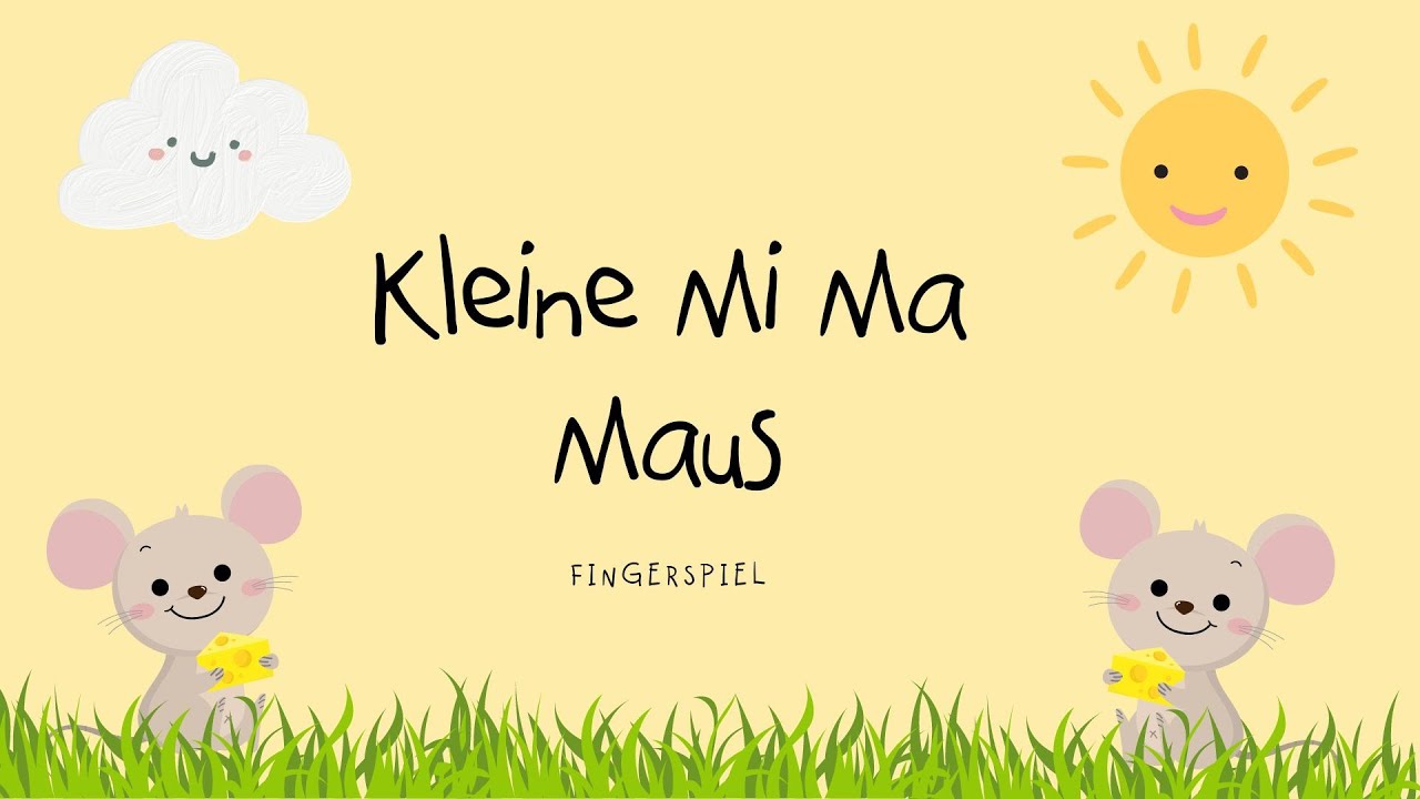 Fingerspiel - Kleine Mi Ma Maus