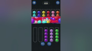 Ball Sort by Infinite Joy: Levels 6328, 6329, 6330