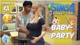 Wir feiern eine BABYPARTY ?| Sims 4 Landhaus-Leben 51