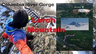 Larch Mountain - Good view of Mt Hood near Portland