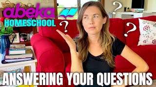 FAQ On Abeka Homeschool Answered! (Encouraging First Time Homeschooling Parents).