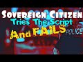 Sovereign Citizen Tries His Right To Travel In Illinois and it’s a FAIL