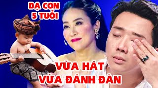 BÉ TRAI 5 TUỔI VỪA HÁT VỪA ĐÁNH ĐÀN HÁT NHẠC BOLERO Khiến Trấn Thành Xúc Động Vì GIỌNG KHỦNG | THVL