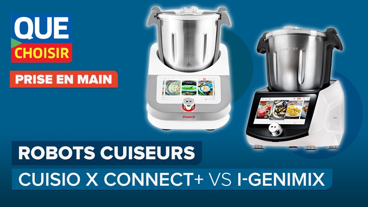 i-GeniMix VS Cuisio X Connect+ : que valent les robots cuiseurs