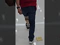 종아리 의지 하퇴 의족 실리콘형 보행