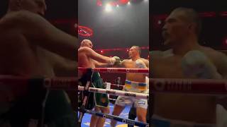 Oleksandr Usyk KNOCKS DOWN Tyson Fury! #shorts