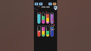 Water Color Sort Level 5515 Gameplay Solution WalkThrough