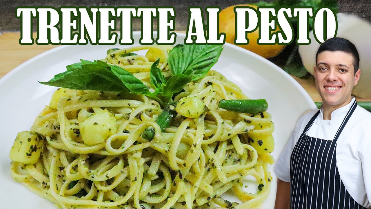 Trenette al Pesto   Pasta from Luca by Lounging with Lenny