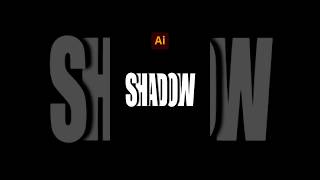 Shadow tutorial in illustrator #shorts #shortsfeed #illustrator