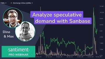 How to Analyze Speculative Demand with Sanbase (Pro Webinar)