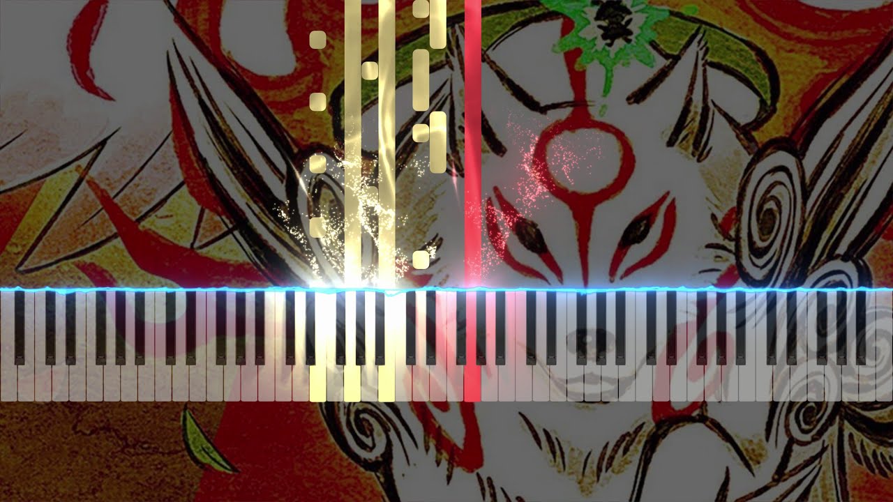 Okami - Reset  - Thank You Synthesia Midi Piano Tutorial & Download