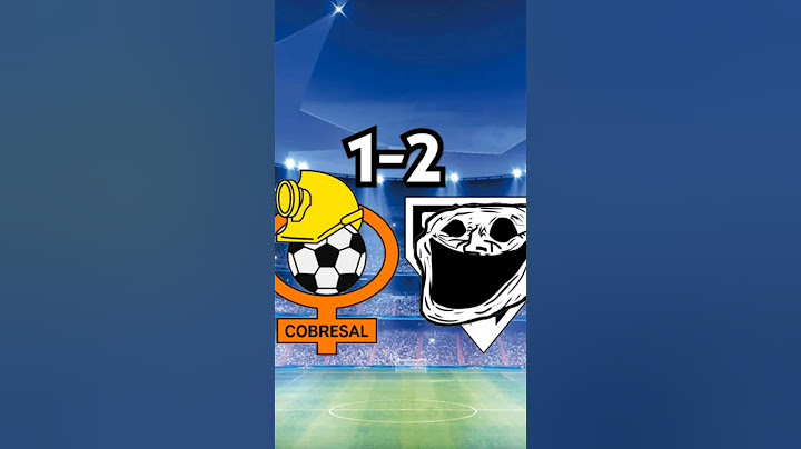 Cobresal 1 x 3 são Paulo💀💀💀