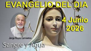 Evangelio Del Dia Hoy - Jueves 4 Junio 2026- Sangre y Agua
