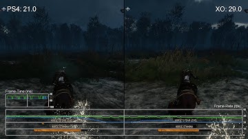 The Witcher 3 PS4 vs Xbox One Patch 1.03 Stress Test Comparison