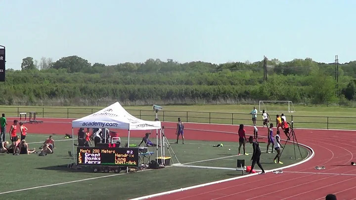 Garrett Slaughter 200m Dash