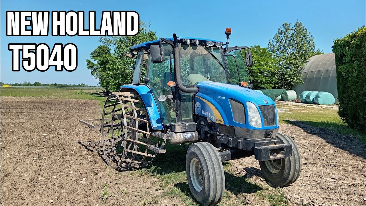 ERPICATURA con NEW HOLLAND T5040 e ERPICE a DENTI FISSI | Az. Agr. Vecchiato