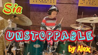 Sia - Unstoppable (drum cover) by Alex