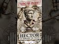 Pourquoi Hector est il considéré comme le véritable héros de l'Iliade ? (Biographie)