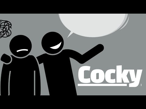 What makes a cocky person? l How to deal with arrogant people