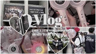 【Vlog】TWICE 5TH WORLD TOUR 'READY TO BE' in JAPAN ヤンマースタジアム長居
